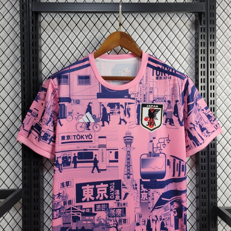 Camiseta Japón Edición Especial "Tokio Rosa" 2024 Versión Fan