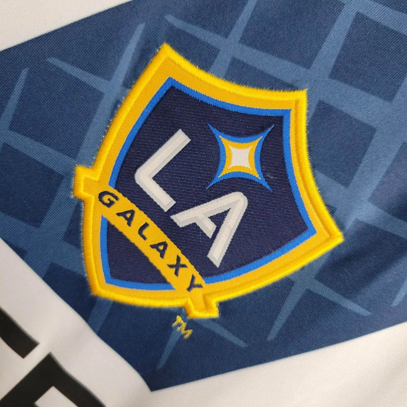 LA Galaxy Local Retro Manga Larga 2012