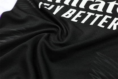 Buzo Completo Real Madrid Negro Morado