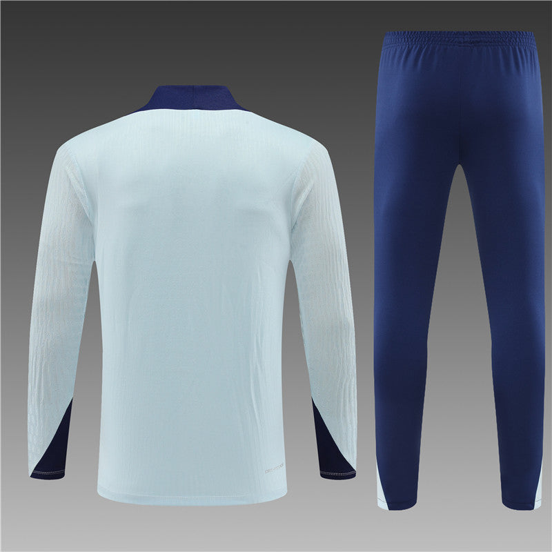 Buzo Completo Francia Blanco Azul