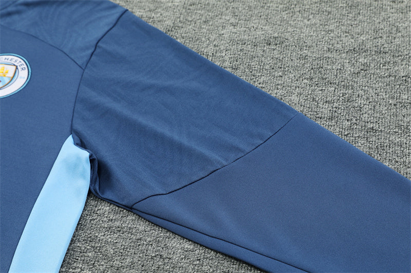 Buzo Completo Manchester City Azul Marino Celeste