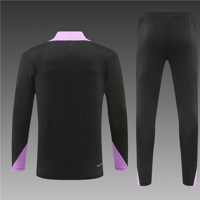 Buzo Completo Inglaterra Negro Morado