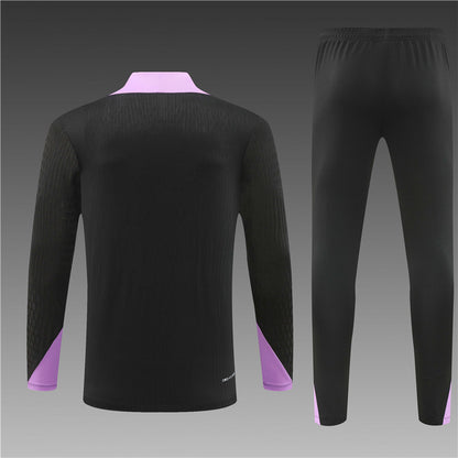 Buzo Completo Inglaterra Negro Morado