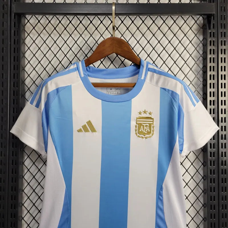 Camiseta Argentina Local 2024 Versión Mujer