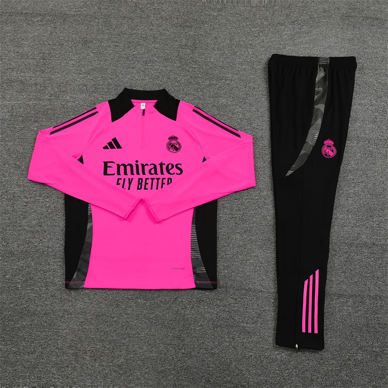 Buzo Completo Real Madrid Rosado