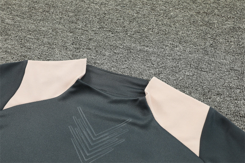 Buzo Completo Real Madrid Gris Crema