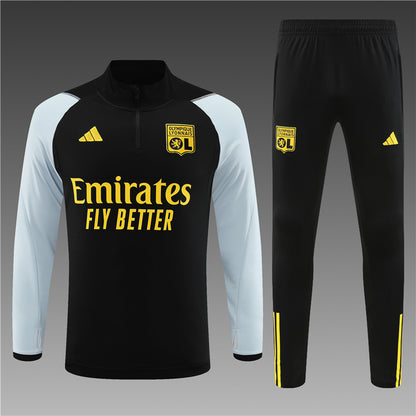 Buzo Completo Olympique De Lyon Negro 2024/25