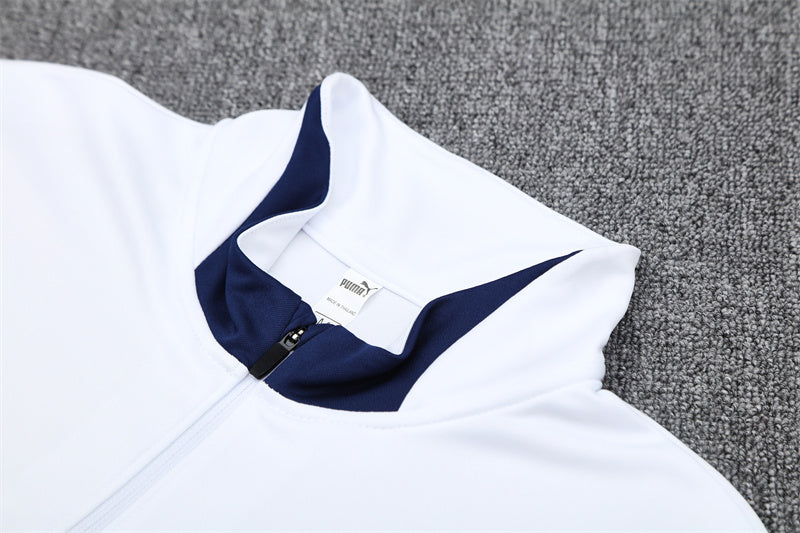 Buzo Completo Portugal Blanco Azul