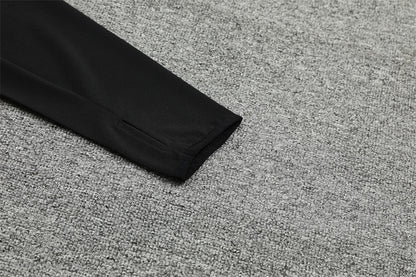 Buzo Completo Real Madrid Negro Morado