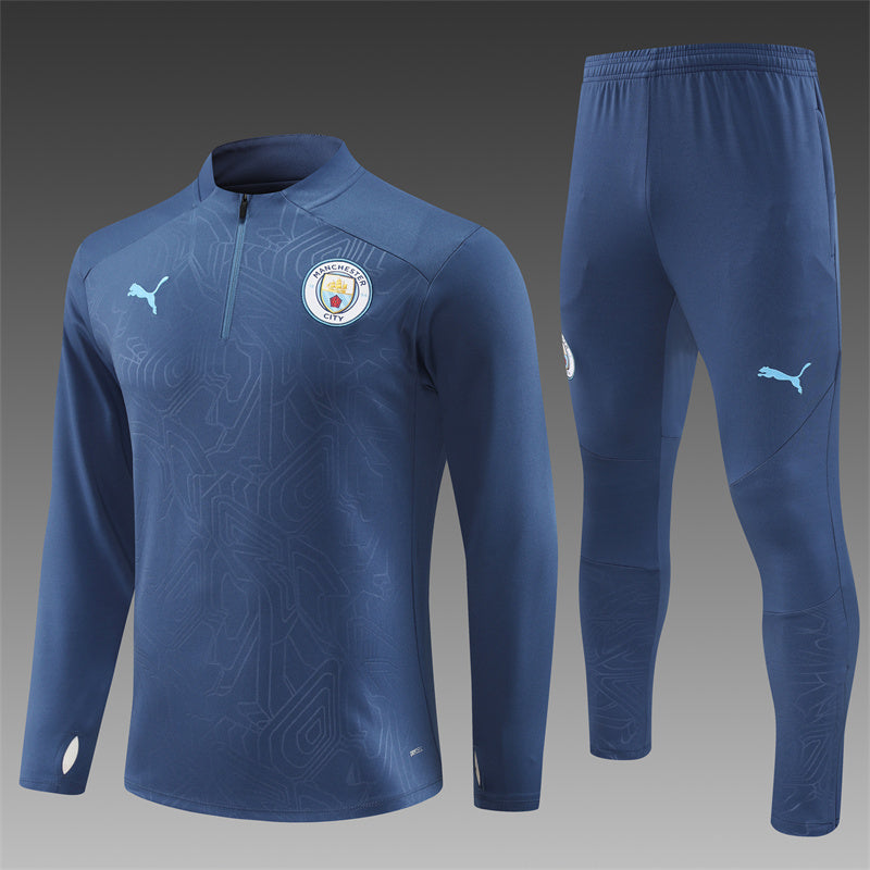 Buzo Completo Manchester City Azul Marino