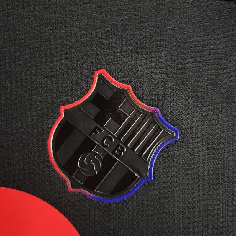 Camiseta FC Barcelona Visita Manga Larga 2024/25 Versión Fan