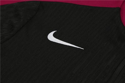 Buzo Completo PSG Negro Burdeo