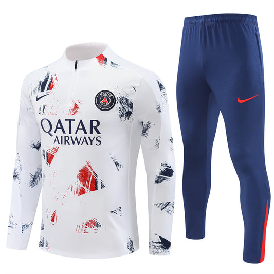 Buzo Completo PSG Diseño Blanco