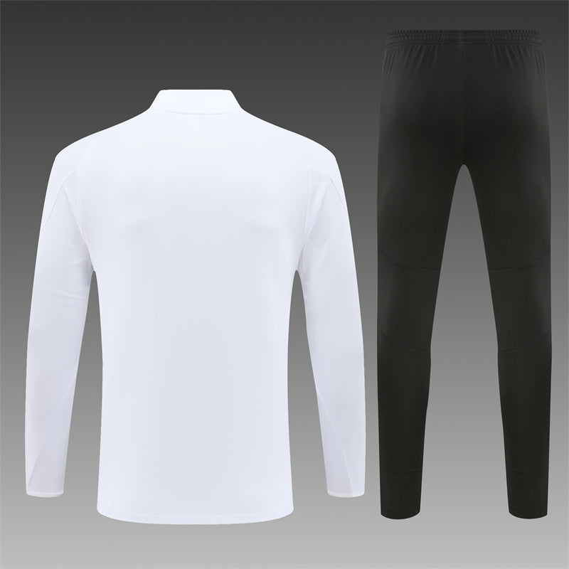 Buzo Completo Argentina Blanco Negro