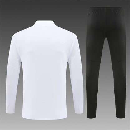 Buzo Completo Argentina Blanco Negro