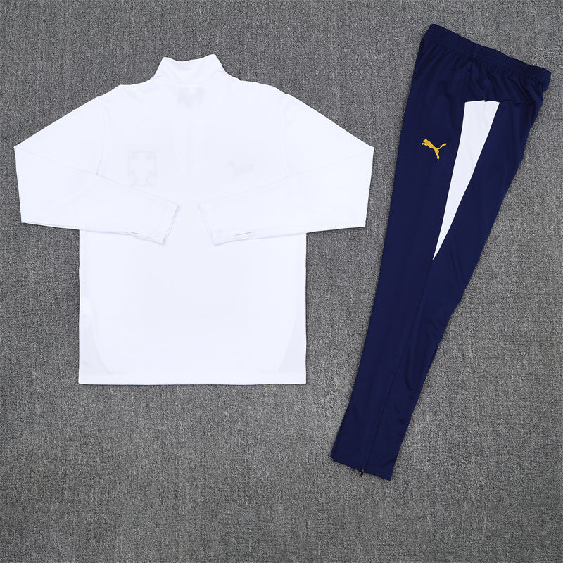 Buzo Completo Portugal Blanco Azul