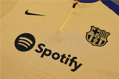 Buzo Completo FC Barcelona Crema