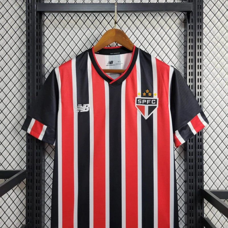 Camiseta Sao Paulo Visita 2024 Versión Fan