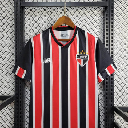 Camiseta Sao Paulo Visita 2024 Versión Fan