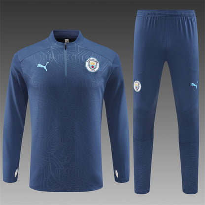 Buzo Completo Manchester City Azul Marino