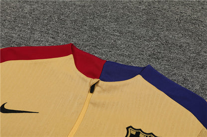 Buzo Completo FC Barcelona Crema