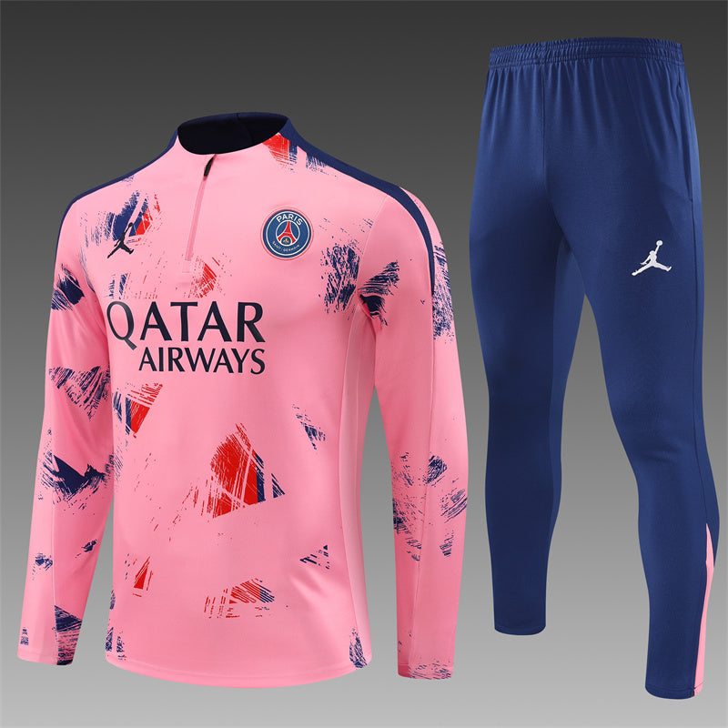 Buzo Completo PSG Diseño Rosado
