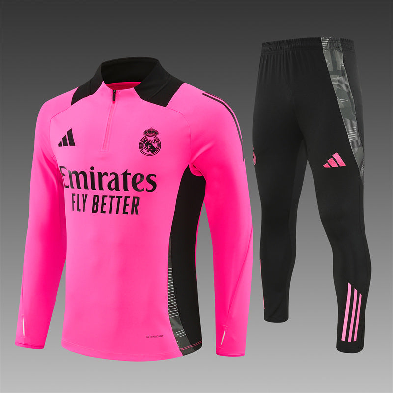 Buzo Completo Real Madrid Rosado