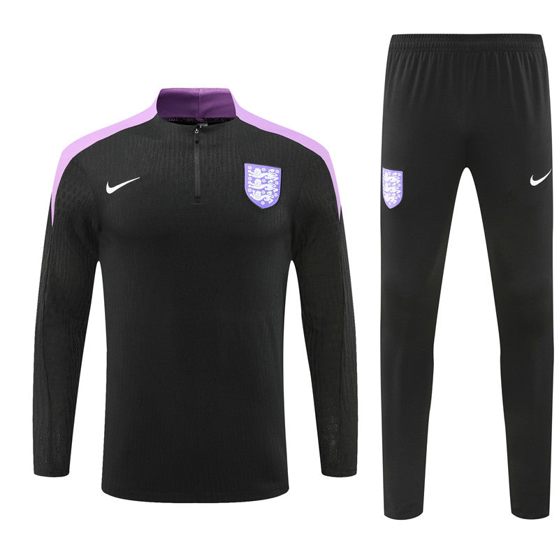 Buzo Completo Inglaterra Negro Morado