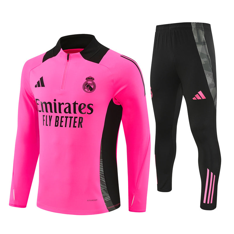 Buzo Completo Real Madrid Rosado