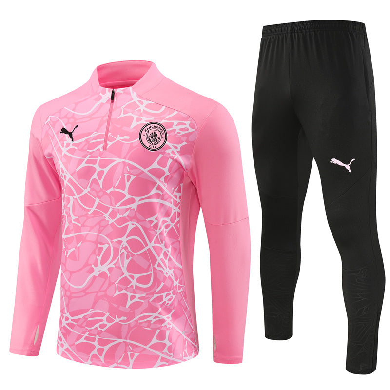 Buzo Completo Manchester City Rosado