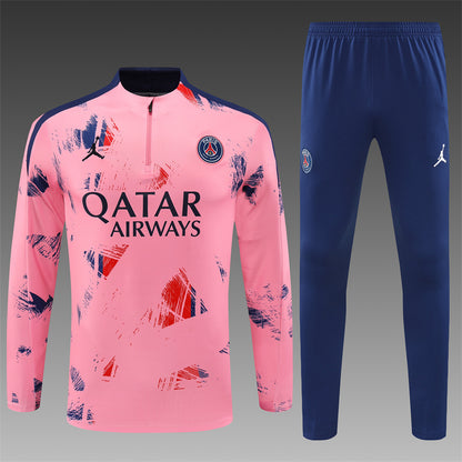Buzo Completo PSG Diseño Rosado