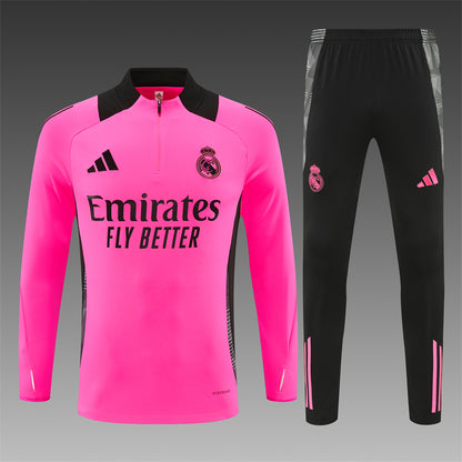 Buzo Completo Real Madrid Rosado