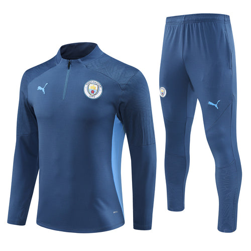 Buzo Completo Manchester City Azul Marino Celeste