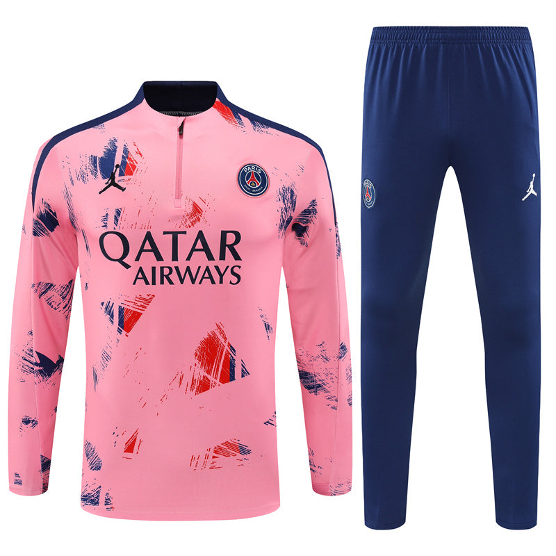 Buzo Completo PSG Diseño Rosado
