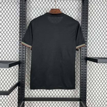 Camiseta Paris Saint-Germain "Negro y Dorado" 2025/26 Versión Fan