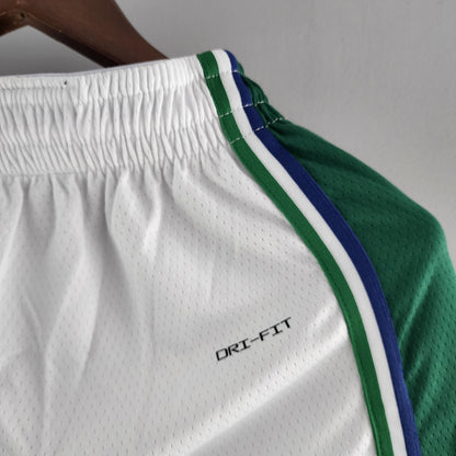 Camiseta Dallas Mavericks "City Edition" Shorts Blanco Verde