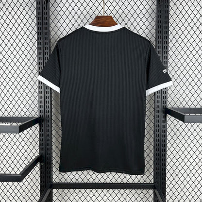 Camiseta Colo Colo "Casual Retro Negro" 2025 Versión Fan