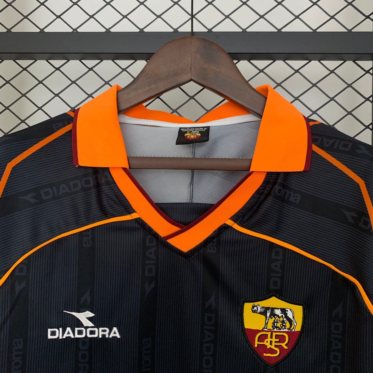Camiseta AS Roma Visita Retro 1999/00 Versión Fan