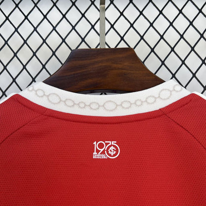 Camiseta Brasil Internacional Manga Larga Local 2025/26 Versión Fan