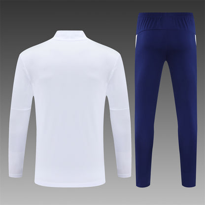 Buzo Completo Portugal Blanco Azul