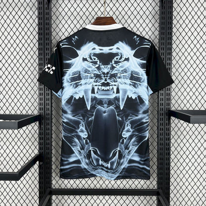 Camiseta Manchester City Edición Especial Negro y Azul 2025/26 Versión Fan