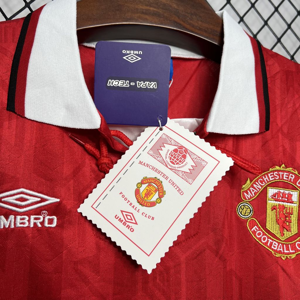 Manchester United Retro Local 1994 Versión Fan