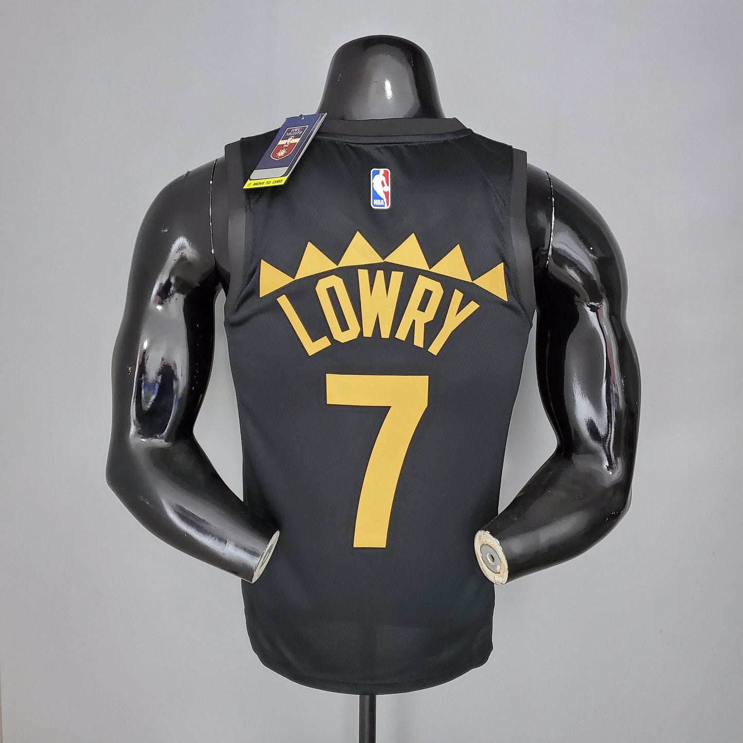 Camiseta Toronto Raptors Camiseta Negra Clásica