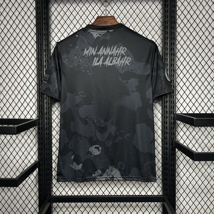 Camiseta Palestino Edición Especial Negra 2024/25 Versión Fan