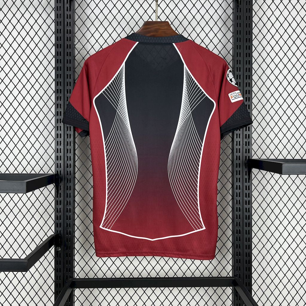 Camiseta FC Barcelona Edición Especial Rojo y Negro 2025/26 Versión Fan