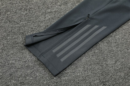 Buzo Completo Real Madrid Crema Con Cierre