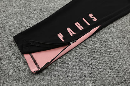 Buzo Completo PSG Negro Rosado Edición Jordan