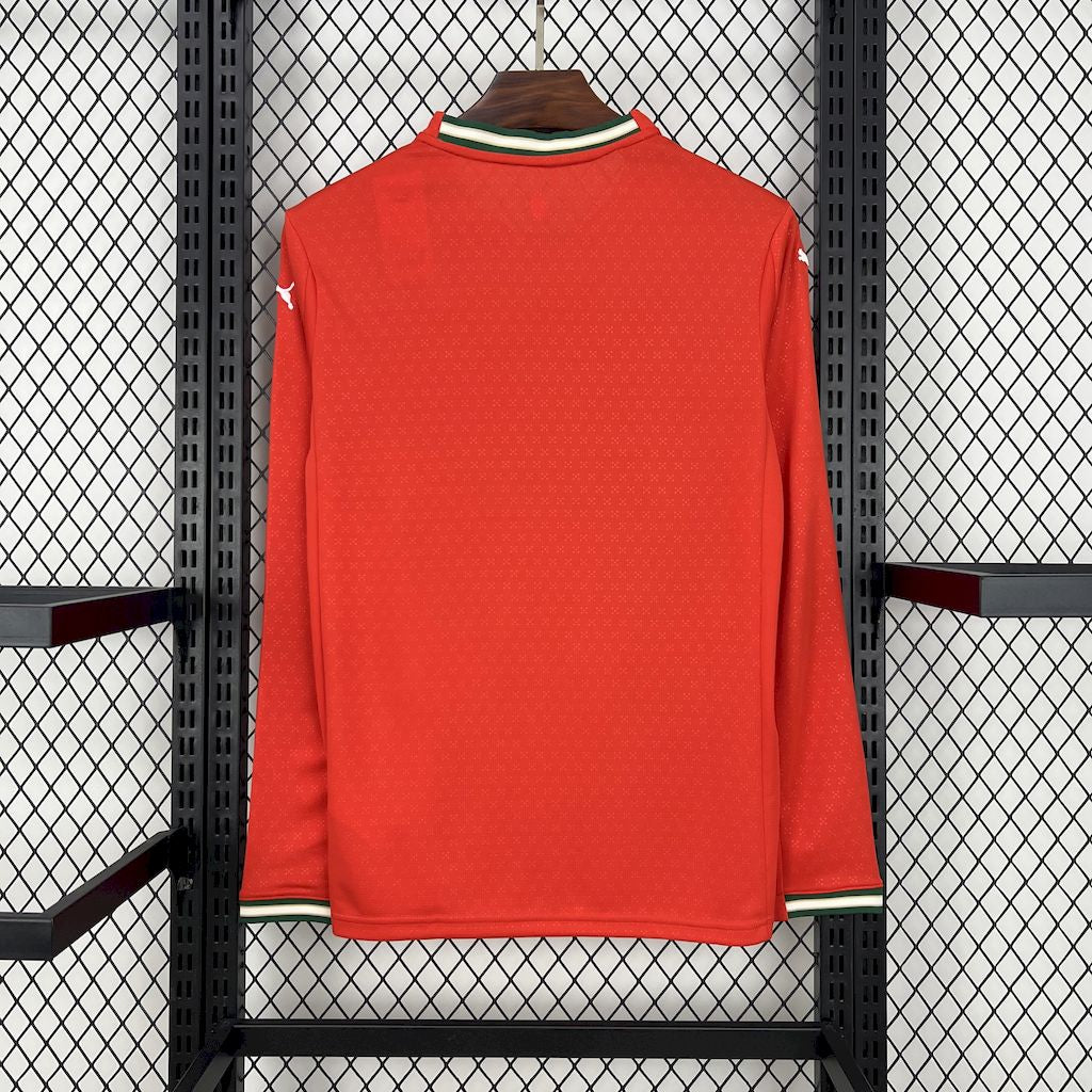 Camiseta Portugal Local Manga Larga 2025/26 Versión Fan