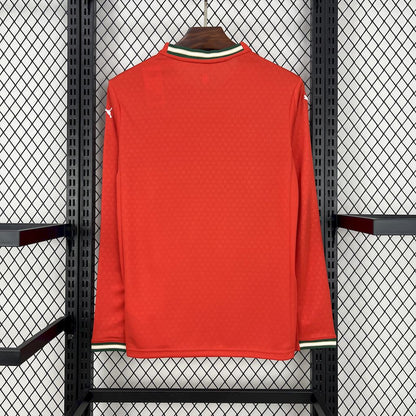 Camiseta Portugal Local Manga Larga 2025/26 Versión Fan