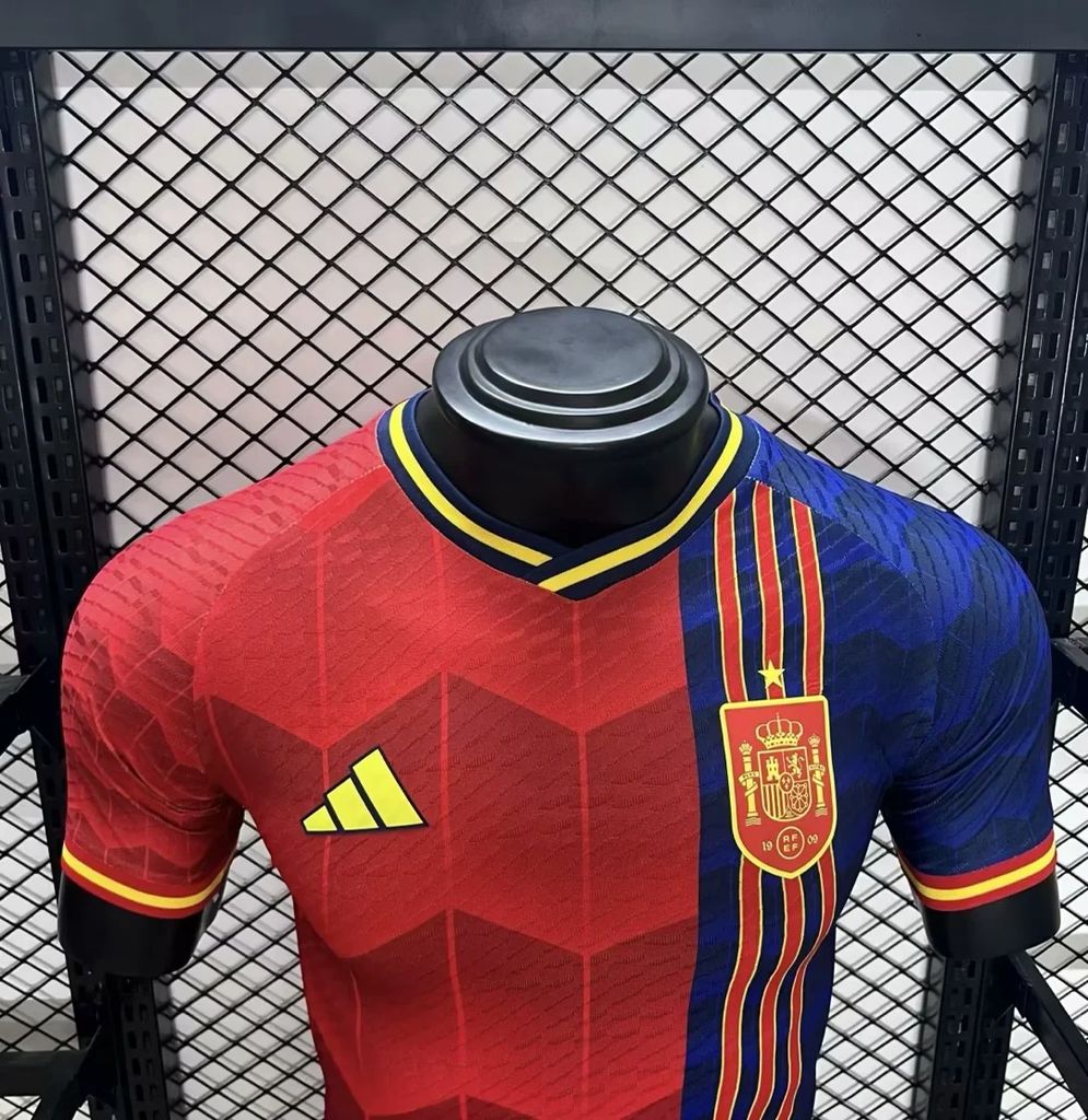 Camiseta España Local Estilo Retro 2024 Versión Jugador